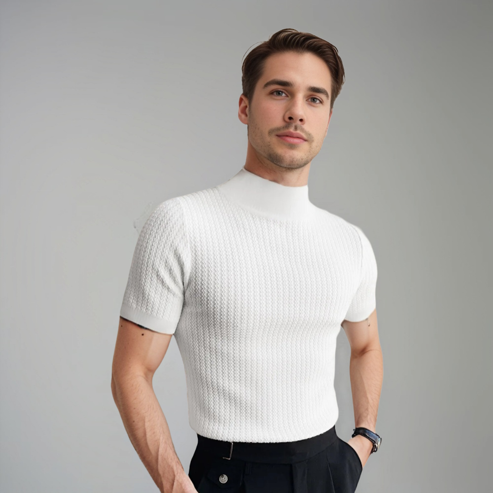 Paoro – Stilvolles Kurzarmshirt