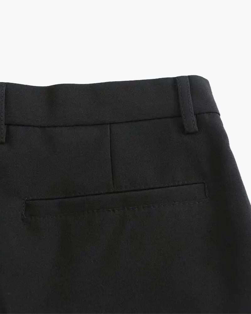 Walden – Hoch taillierte Slim Fit Businesshose