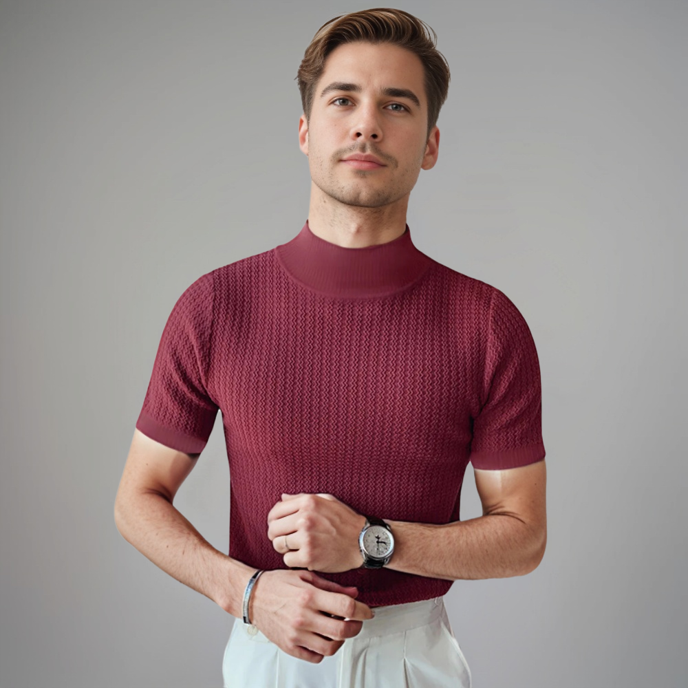 Paoro – Stilvolles Kurzarmshirt