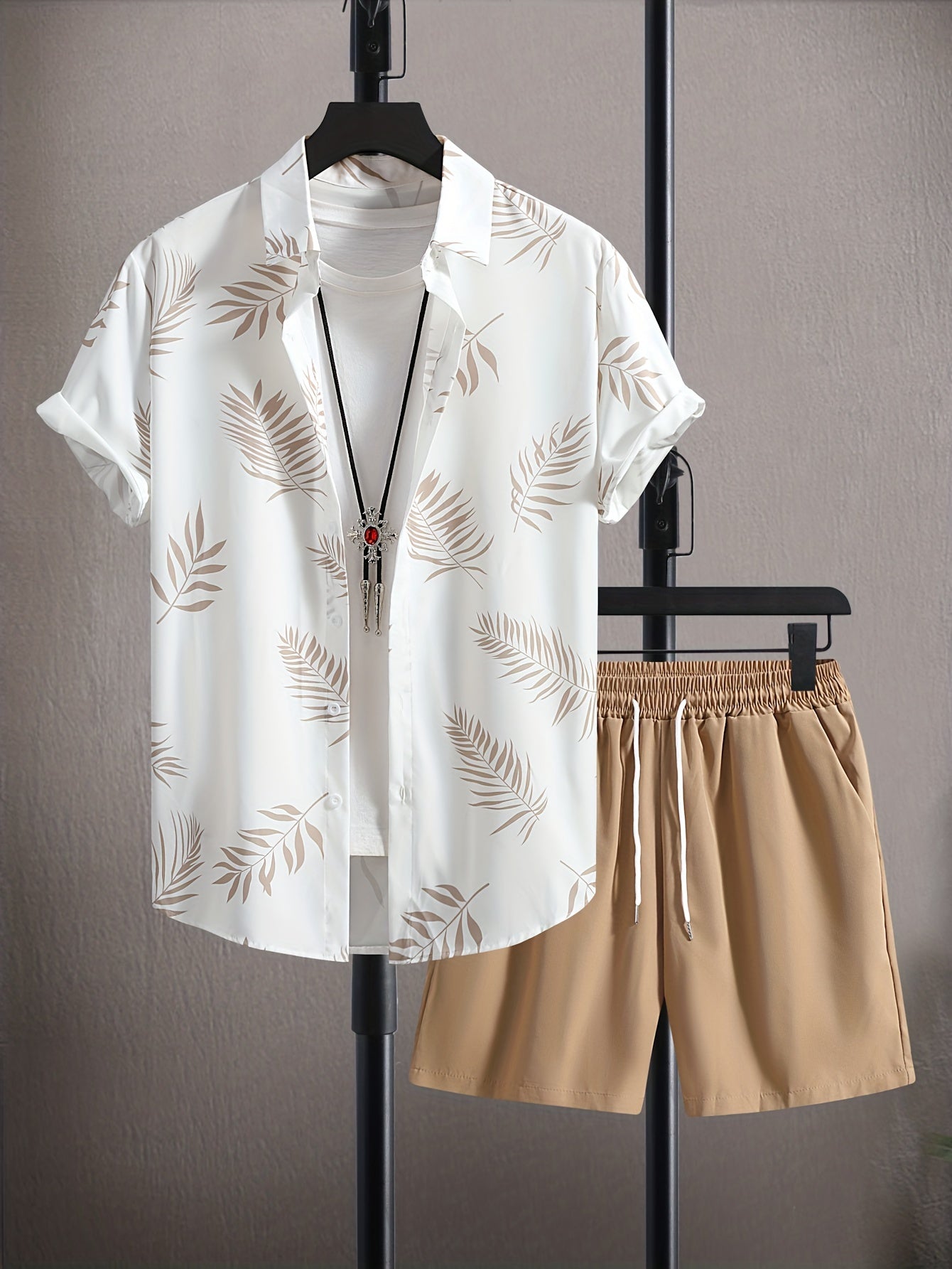 Karlo – Sommer Shorts-Set mit Kurzarmhemd