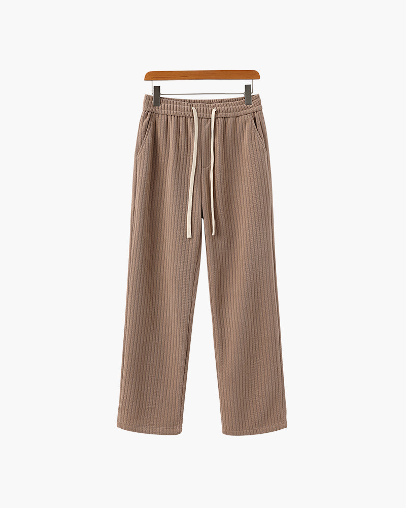 Lorian – Cordhose mit weitem Bein und Kordelzug