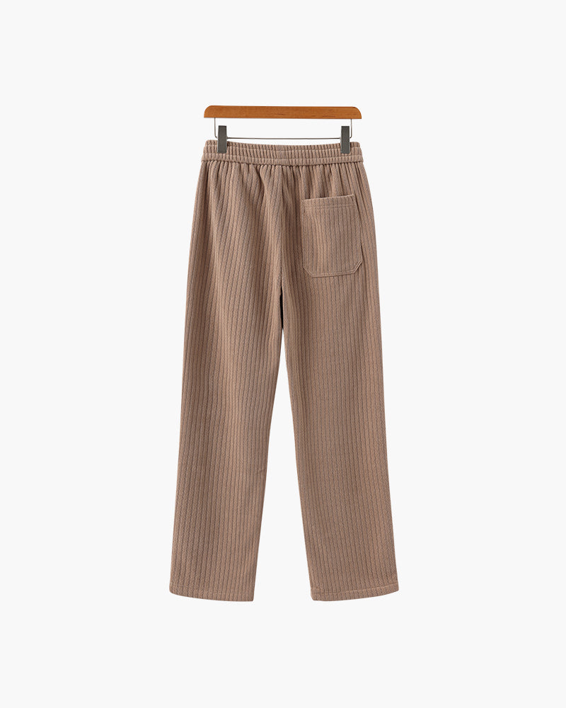 Lorian – Cordhose mit weitem Bein und Kordelzug