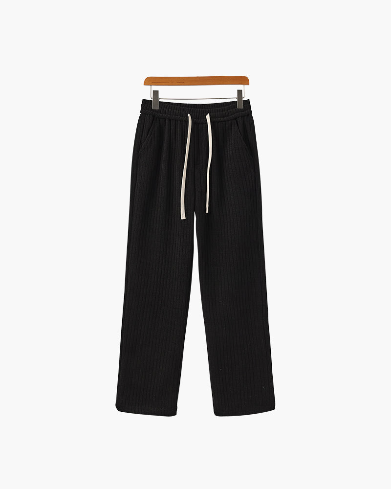Lorian – Cordhose mit weitem Bein und Kordelzug