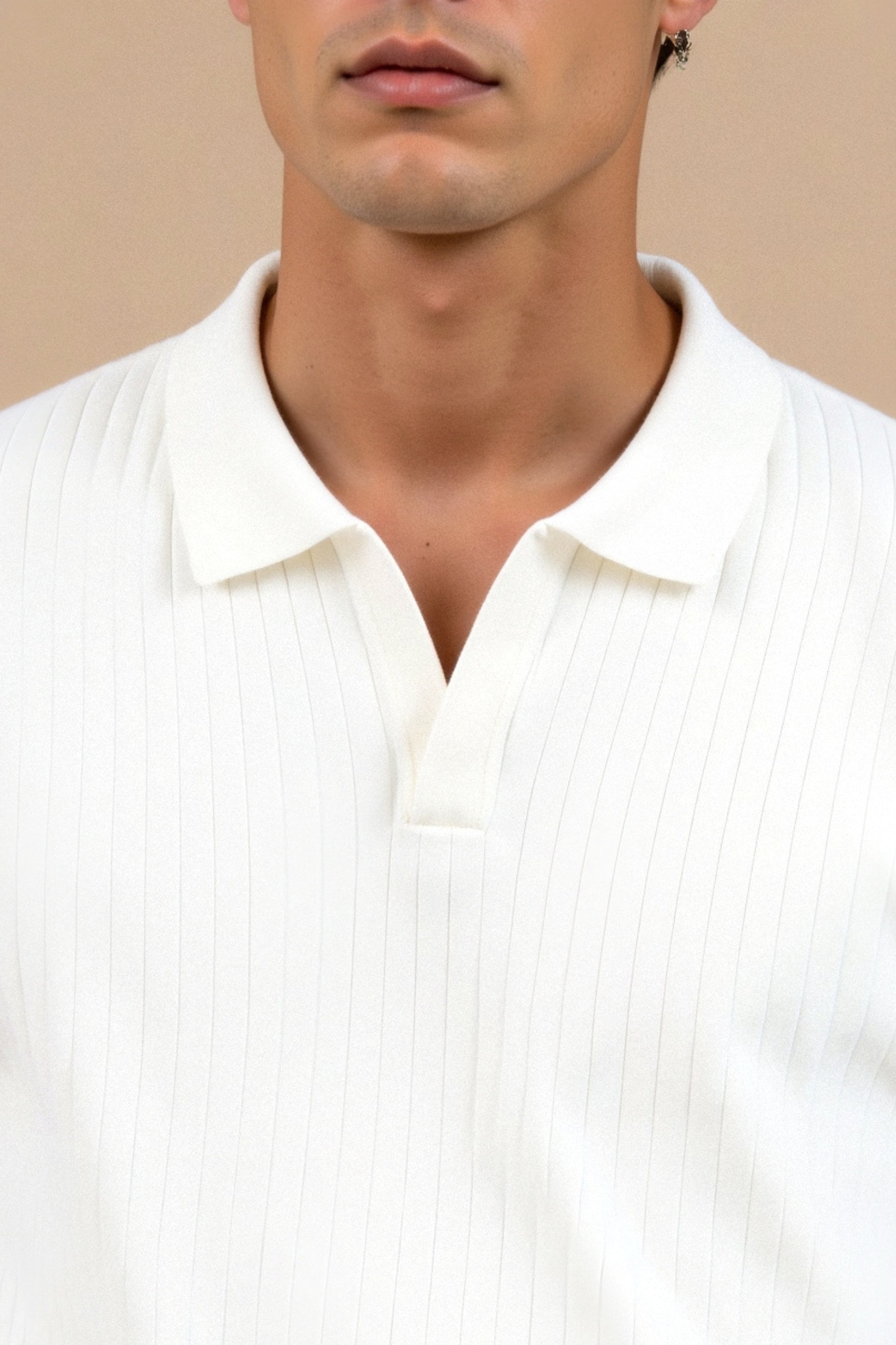 Milo – Minimalistisches Strickpolo