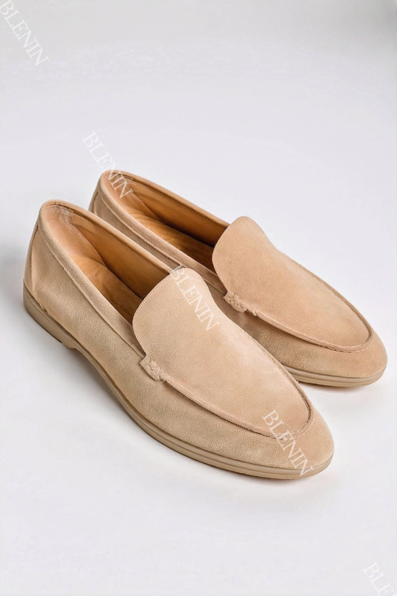 Florian – Beigefarbene Loafer