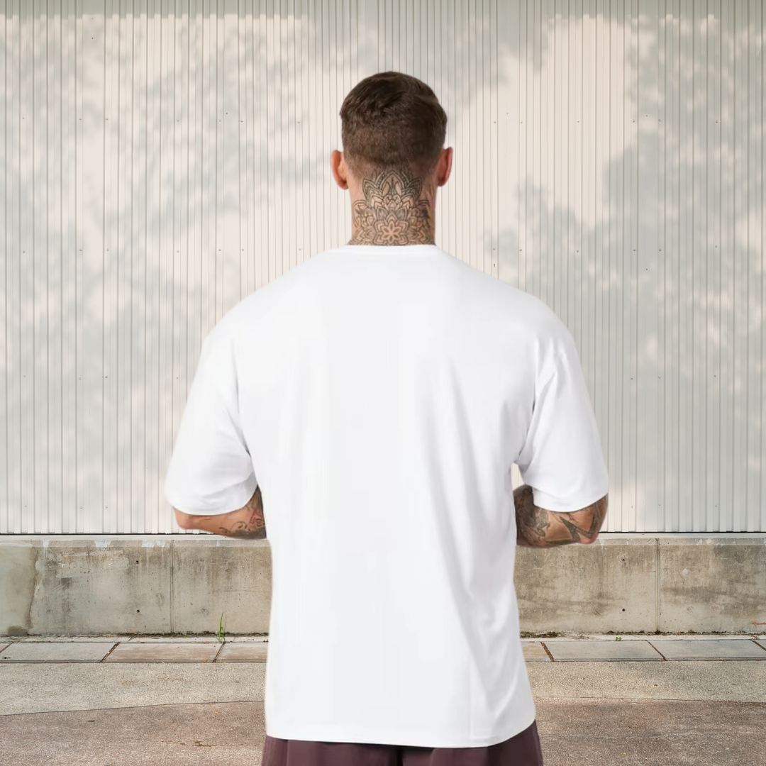 Oversize – Lässiges T-Shirt Herren