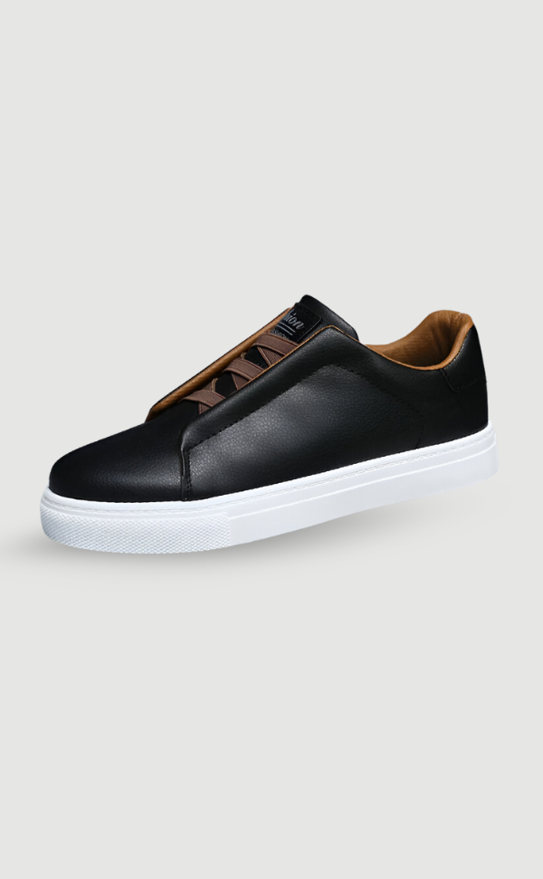 Damian – Weißer Leder Sneaker