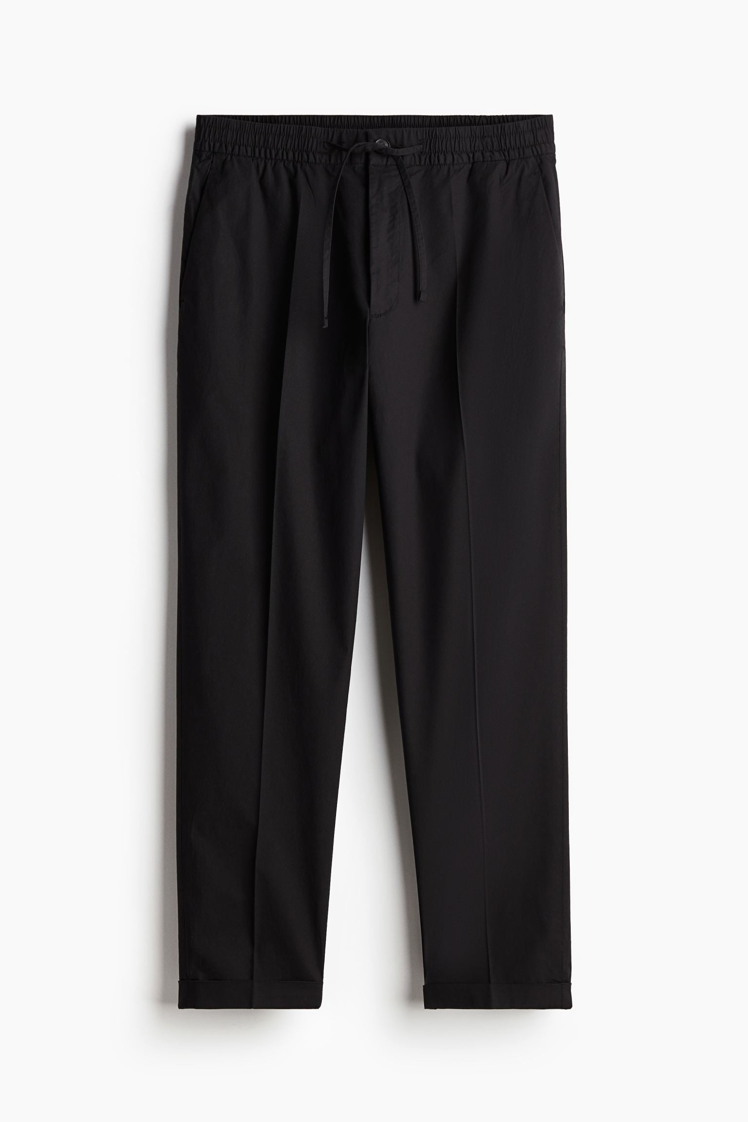 Ferio – Schwarze Chinohose mit Kordelzug