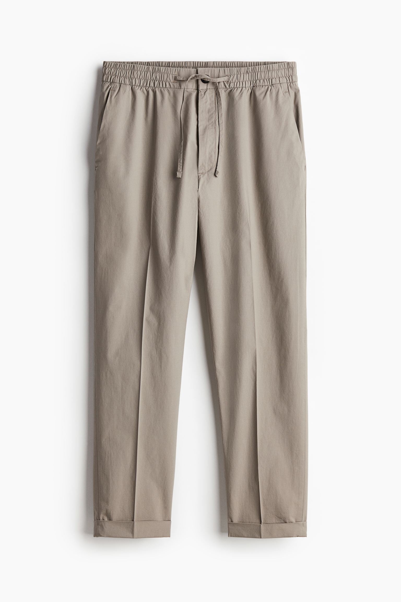 Ferris – Braune Chinohose mit Kordelzug