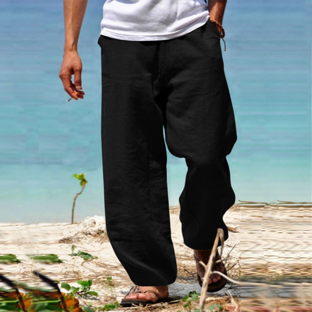 Malik – Weite Sommerhose im Baggy Fit