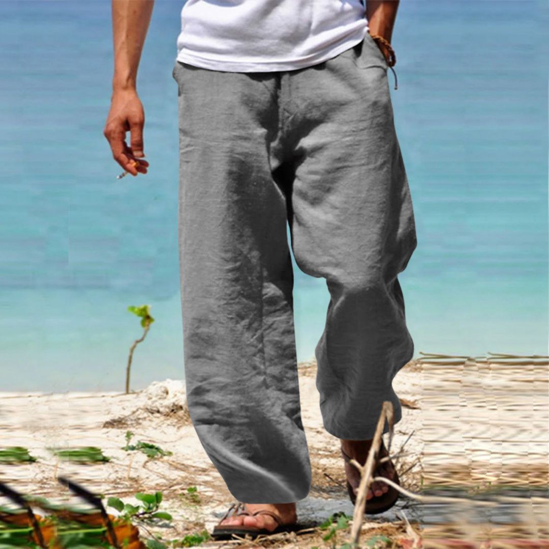 Malik – Weite Sommerhose im Baggy Fit
