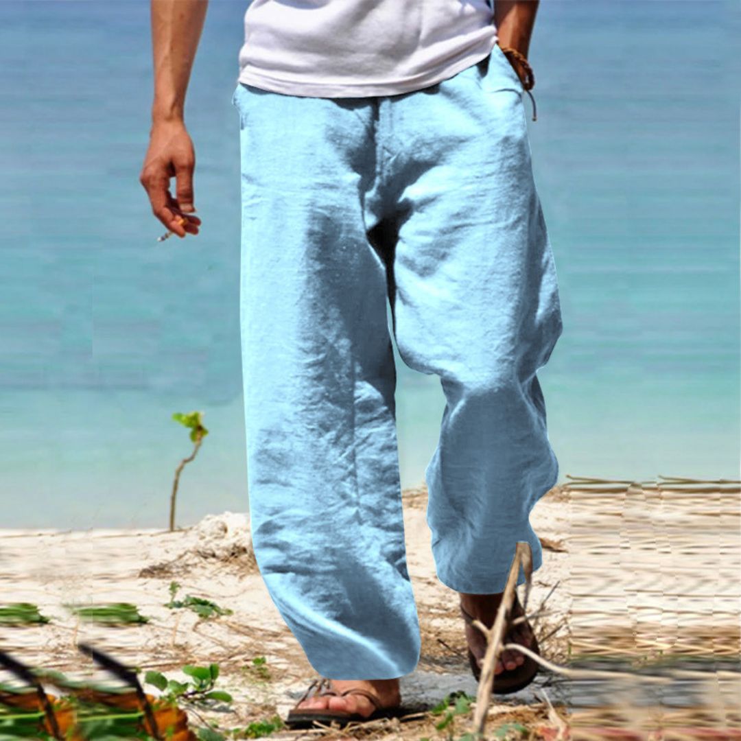 Malik – Weite Sommerhose im Baggy Fit