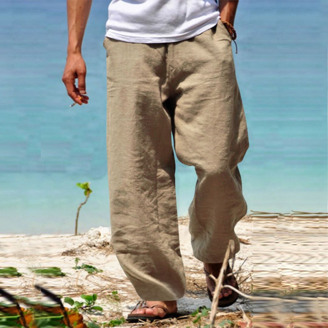 Malik – Weite Sommerhose im Baggy Fit