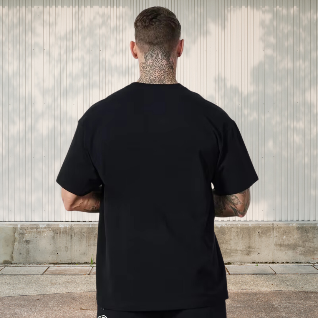 Oversize – Lässiges T-Shirt Herren
