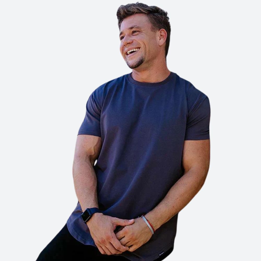 David – Slim-Fit T-Shirt für Herren