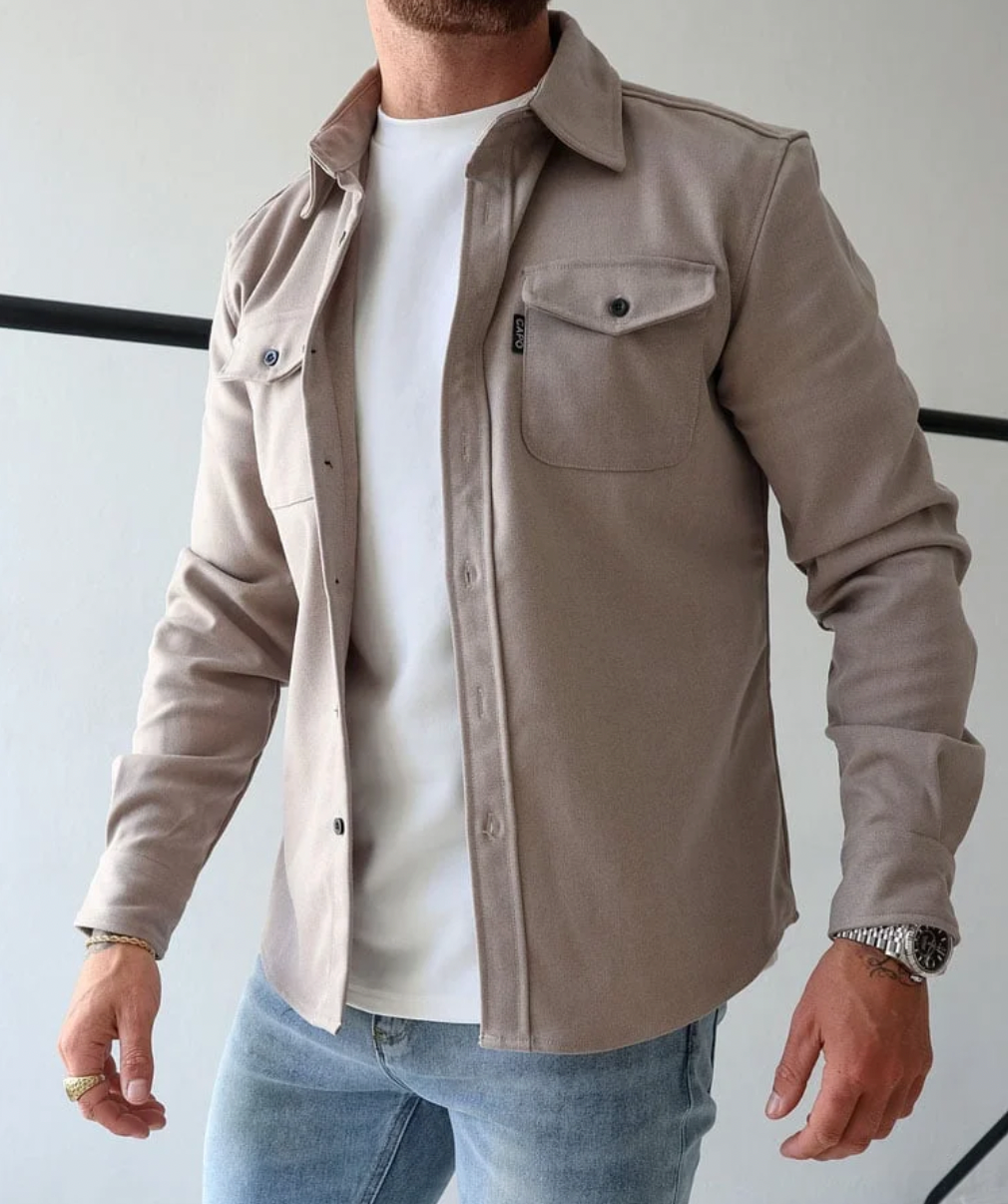 Rafael – Herren Overshirt im klassischen Stil