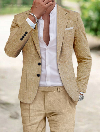Valin – Eleganter Sommeranzug mit Slim Fit Hose