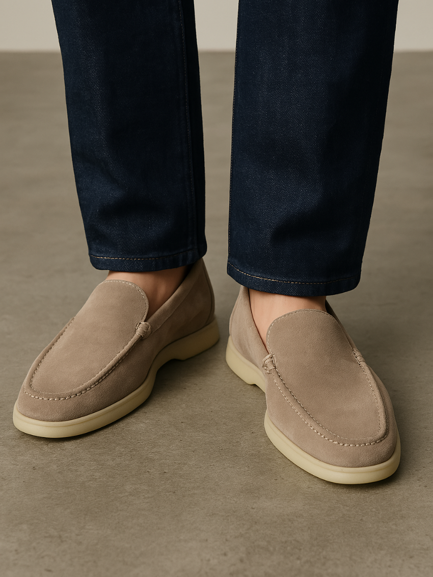 Adriano – Eleganter Beige Loafer