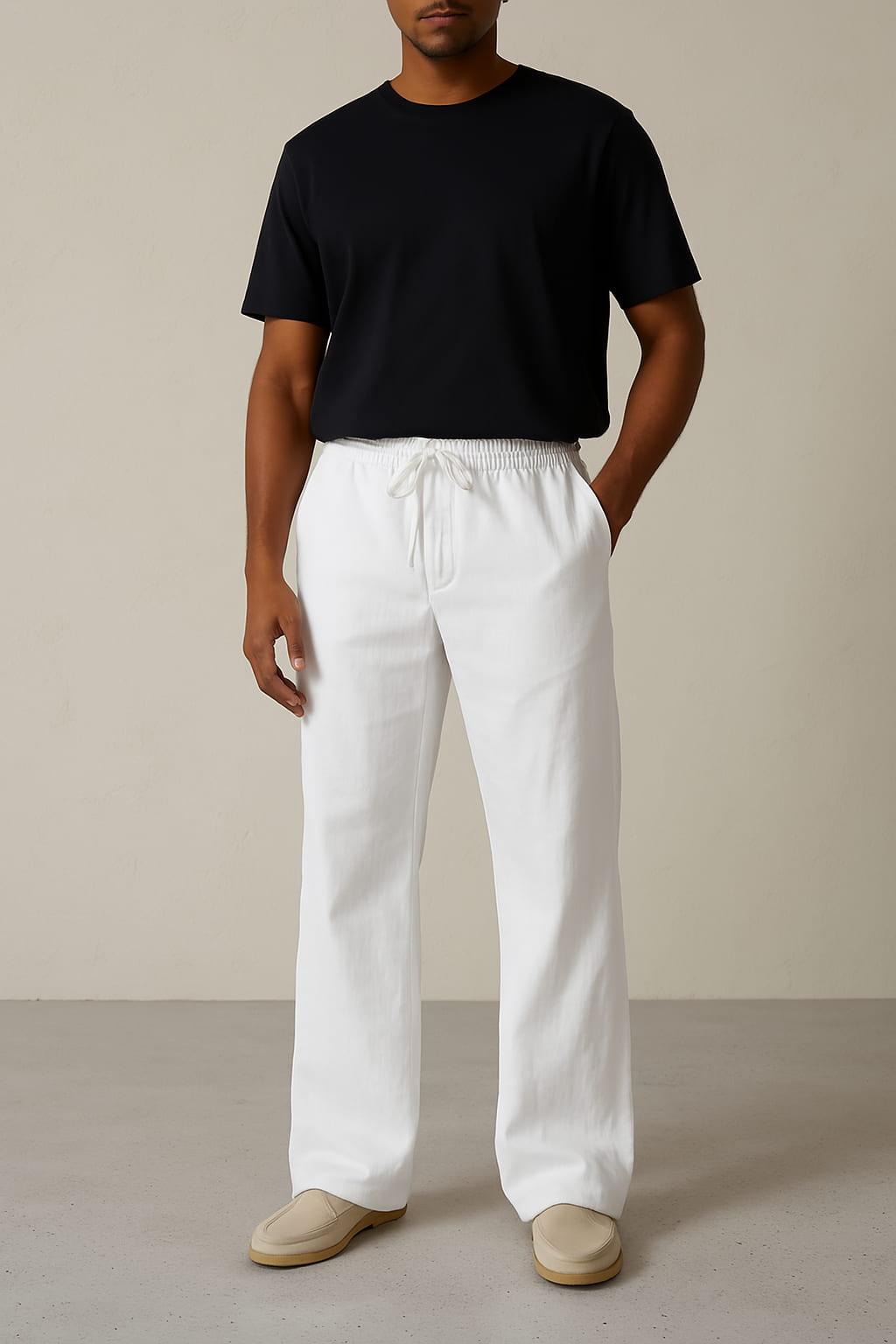 Thilo – Baggyhose aus Baumwolle für Herren
