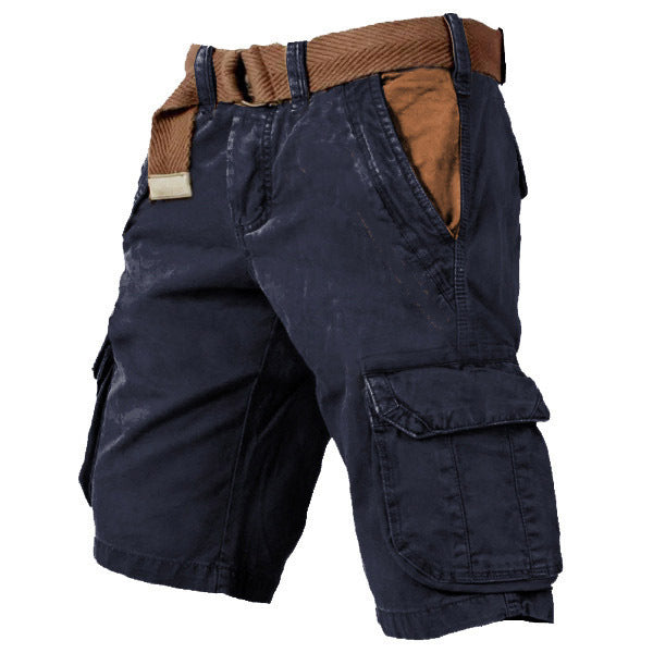 Zeno – Weite Cargo Shorts im Sommerstil