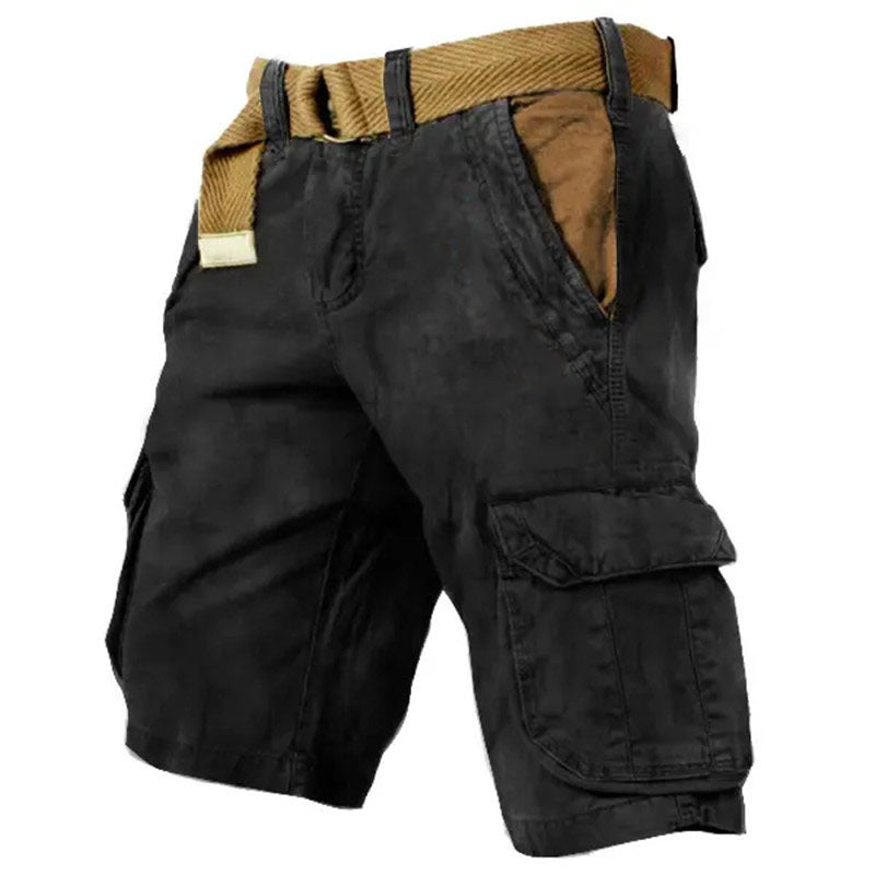 Zeno – Weite Cargo Shorts im Sommerstil