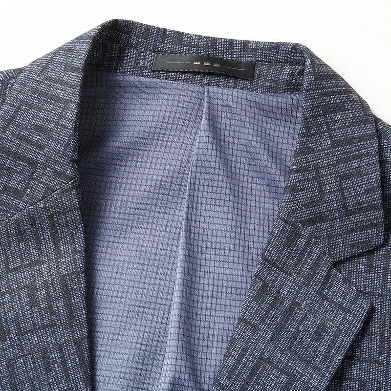 Stevan – Blazer mit geometrischem Muster