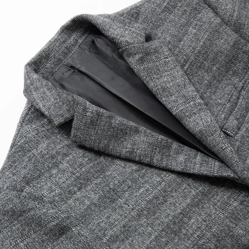 Rynor – Blazer in Grau und Khaki