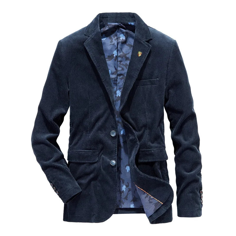 Auston – Brauner Cordblazer