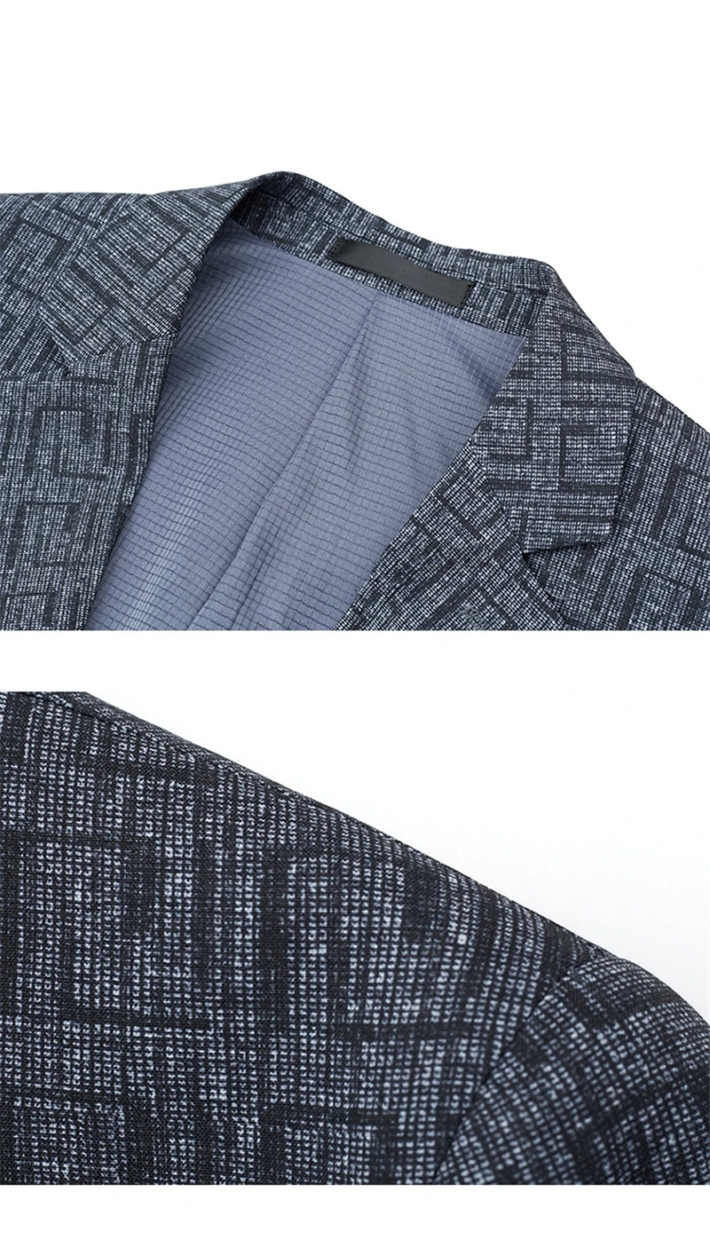 Stevan – Blazer mit geometrischem Muster