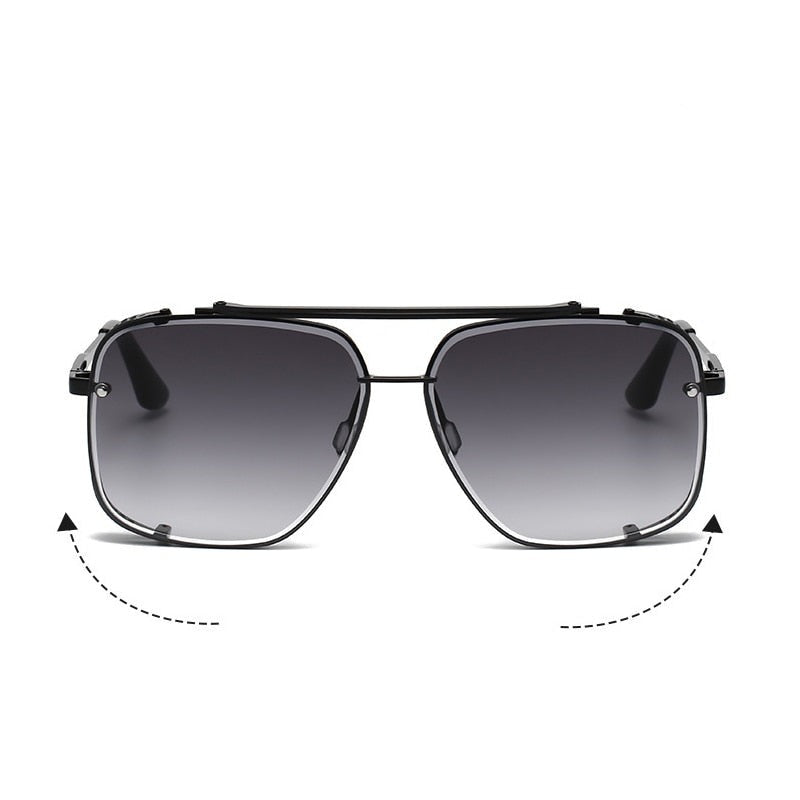 Remo – Retro Sonnenbrille mit Metallrahmen