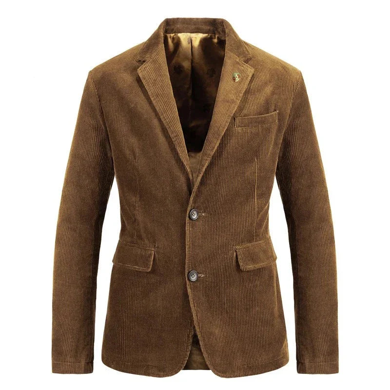 Auston – Brauner Cordblazer