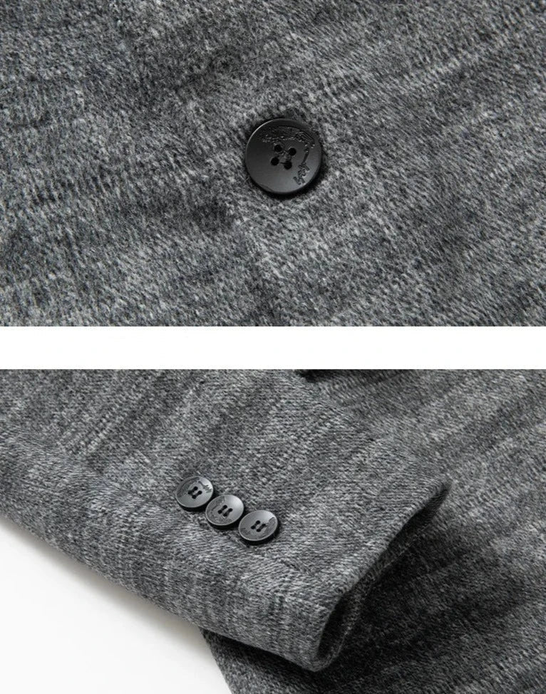 Rynor – Blazer in Grau und Khaki