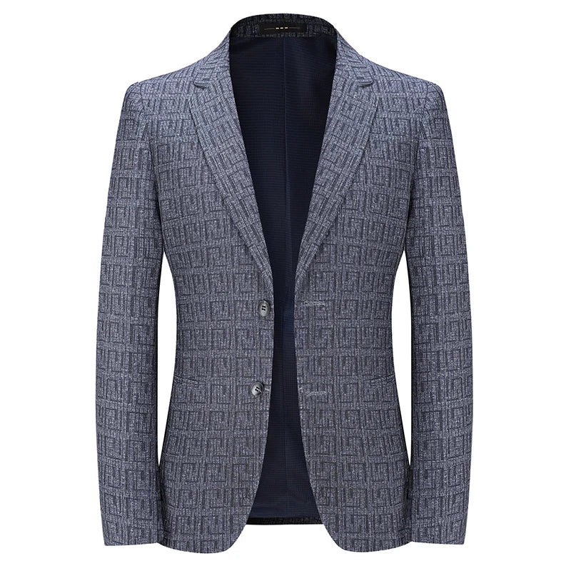Stevan – Blazer mit geometrischem Muster