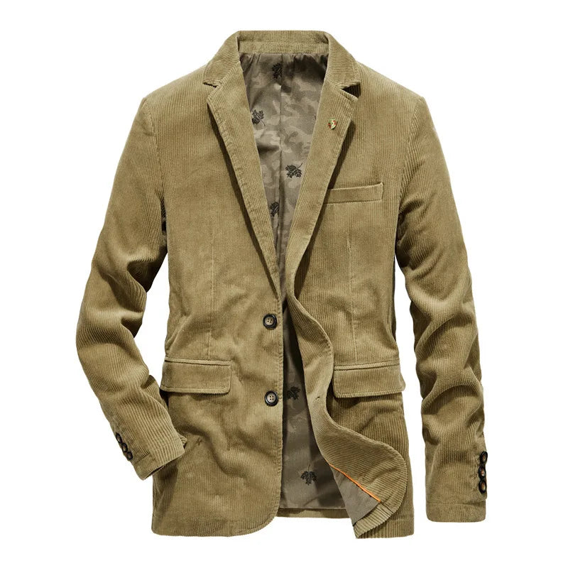 Auston – Brauner Cordblazer