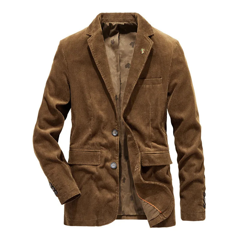 Auston – Brauner Cordblazer