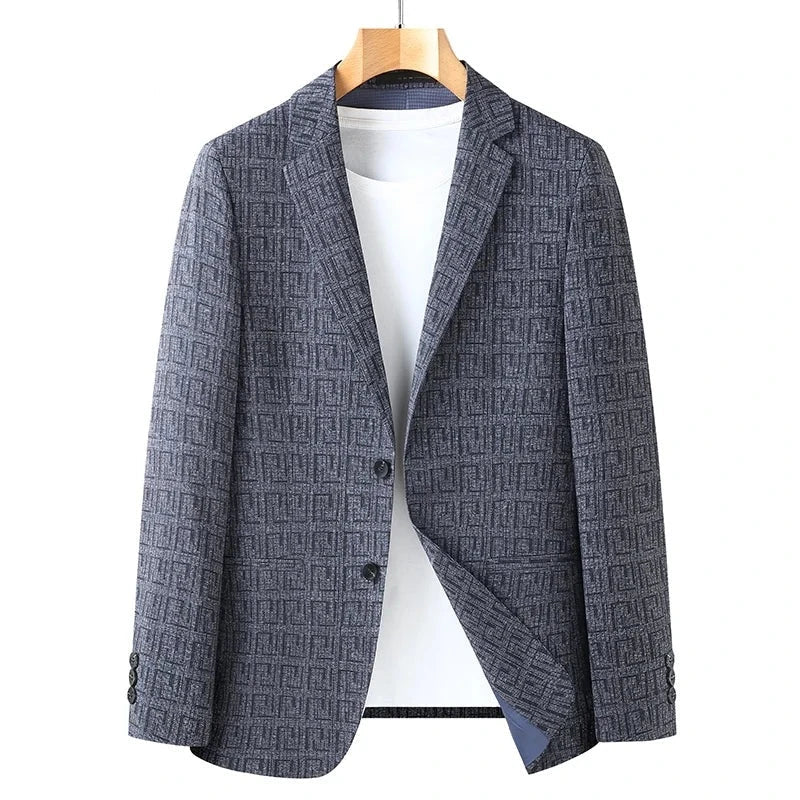Stevan – Blazer mit geometrischem Muster