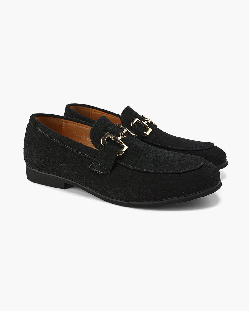 Orlando – Wildleder Loafer mit Metall