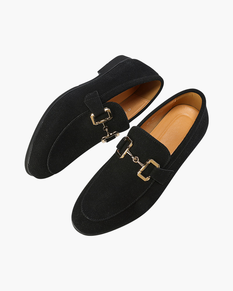 Orlando – Wildleder Loafer mit Metall