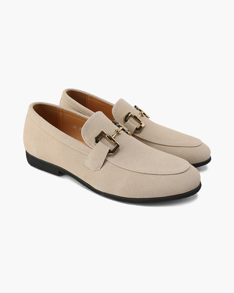Orlando – Wildleder Loafer mit Metall