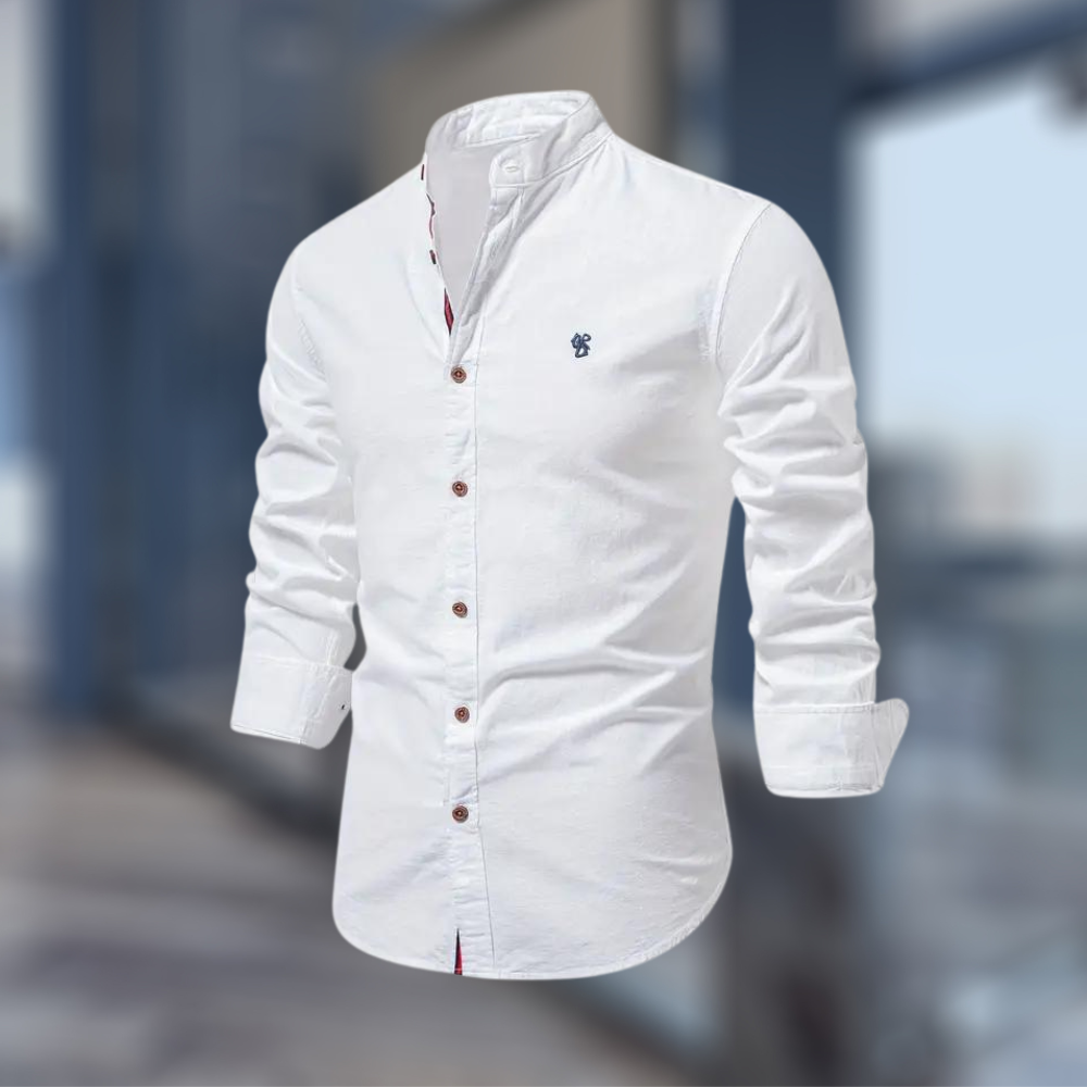 Matheo – Langarm Poloshirt mit Trendfaktor