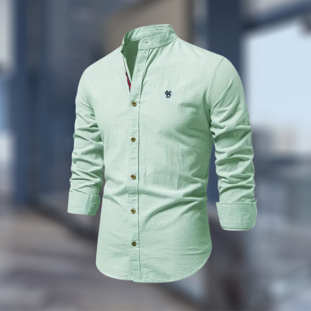 Matheo – Langarm Poloshirt mit Trendfaktor