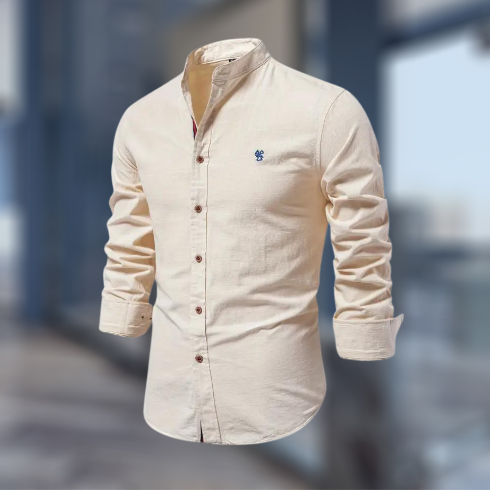 Matheo – Langarm Poloshirt mit Trendfaktor