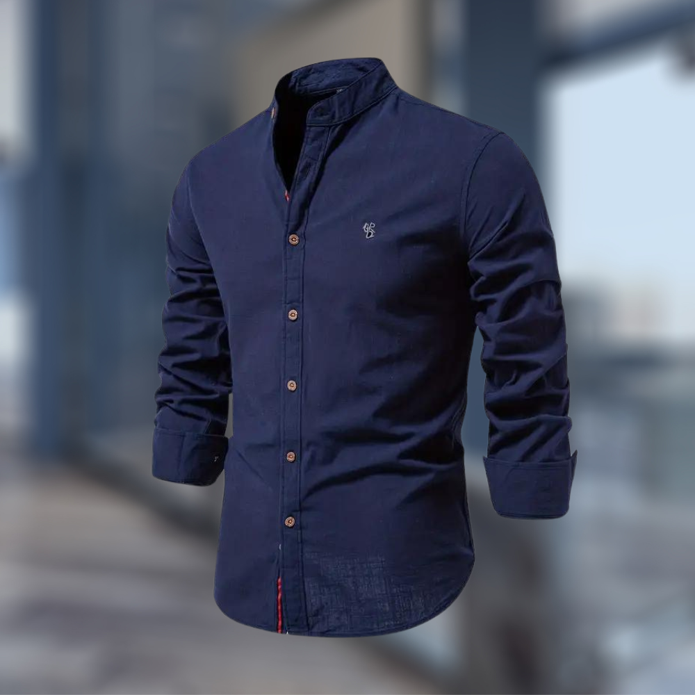 Matheo – Langarm Poloshirt mit Trendfaktor