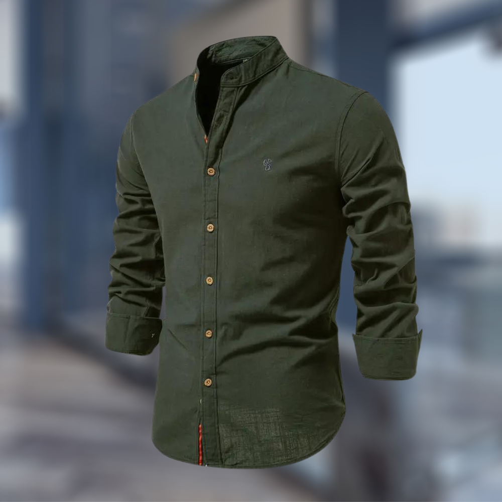 Matheo – Langarm Poloshirt mit Trendfaktor