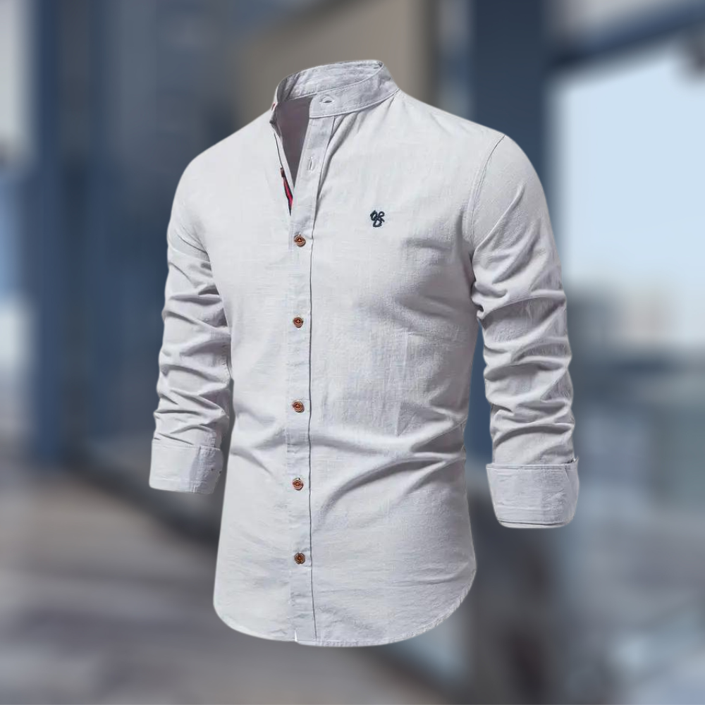 Matheo – Langarm Poloshirt mit Trendfaktor