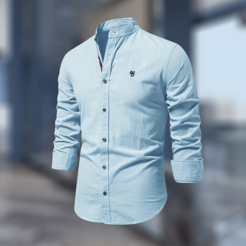 Matheo – Langarm Poloshirt mit Trendfaktor