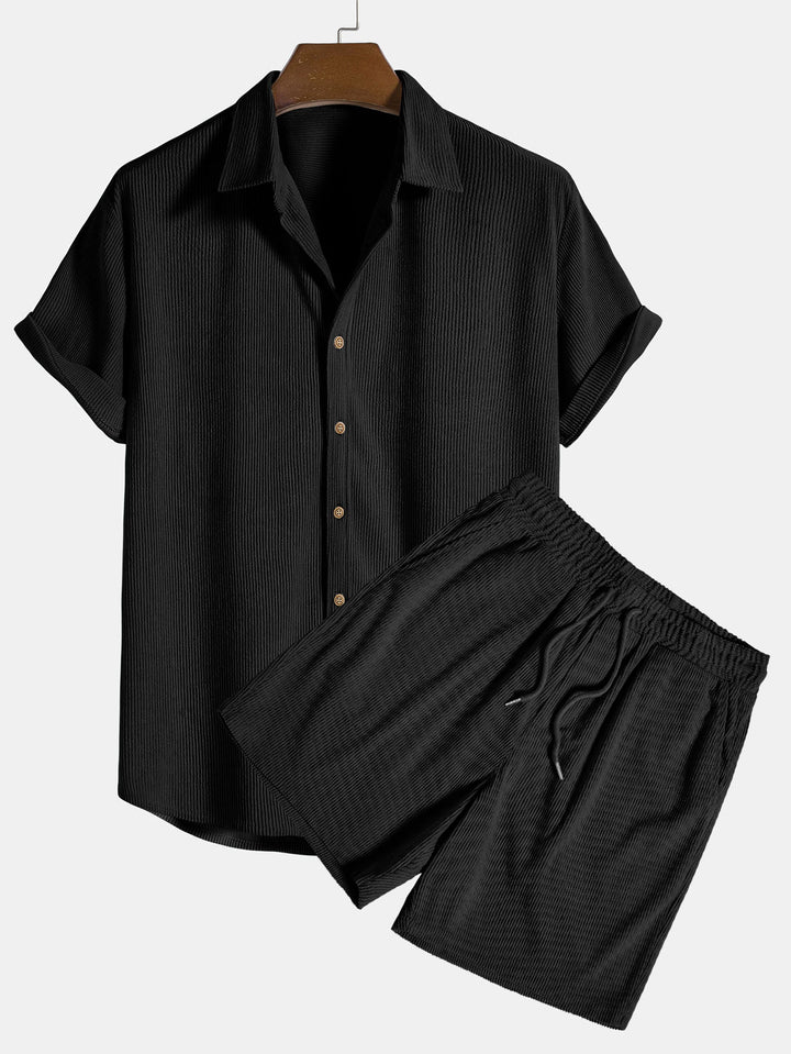 Theo – Cord Hemd und kurze Hose