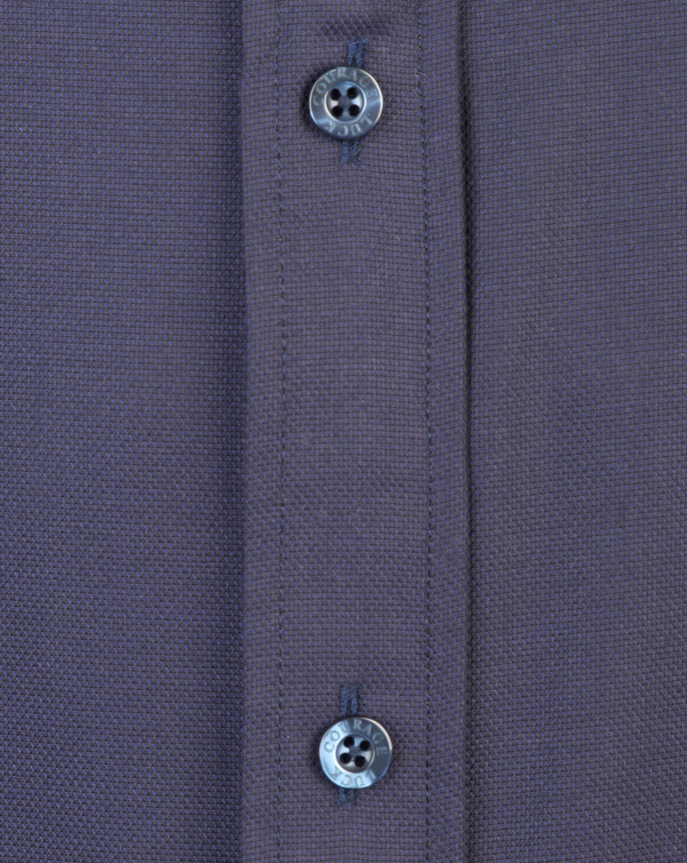 Siro – Zip Fit Hemd Herren
