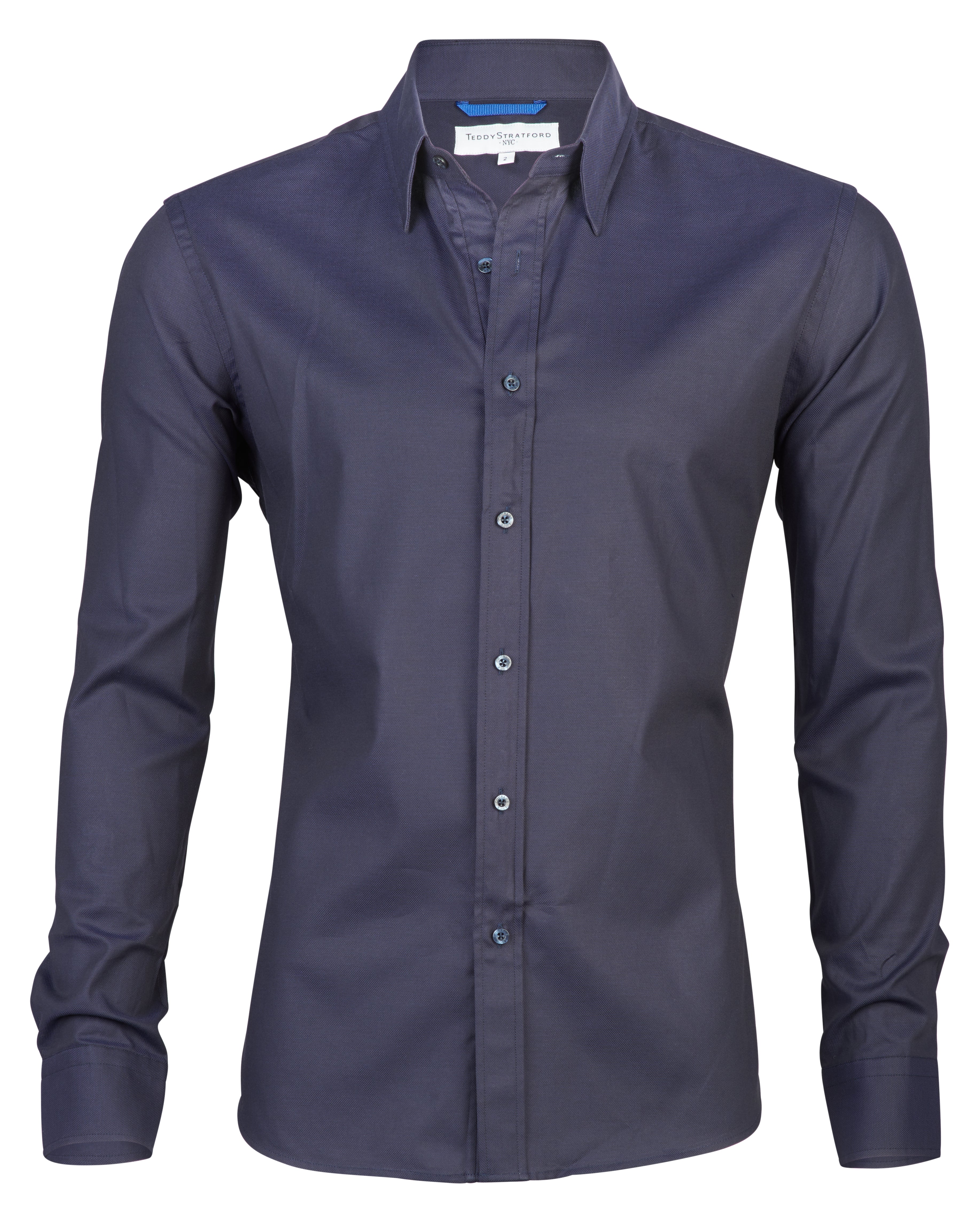 Siro – Zip Fit Hemd Herren