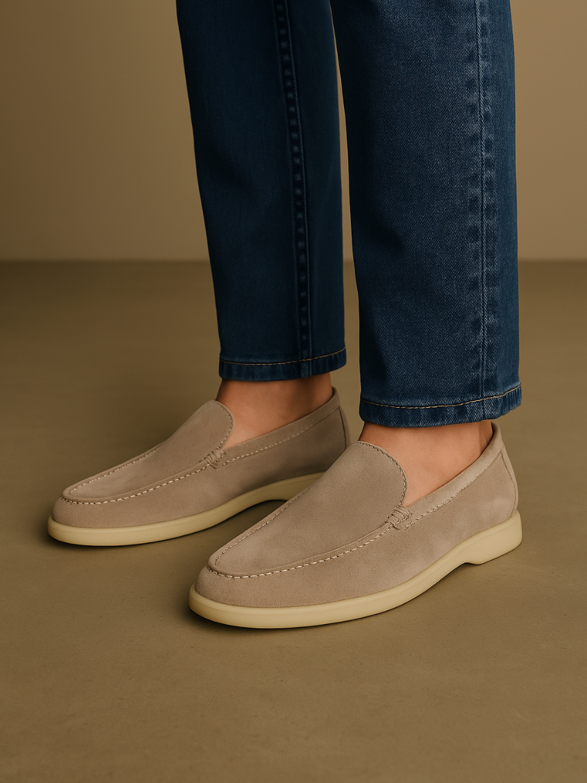 Adriano – Eleganter Beige Loafer